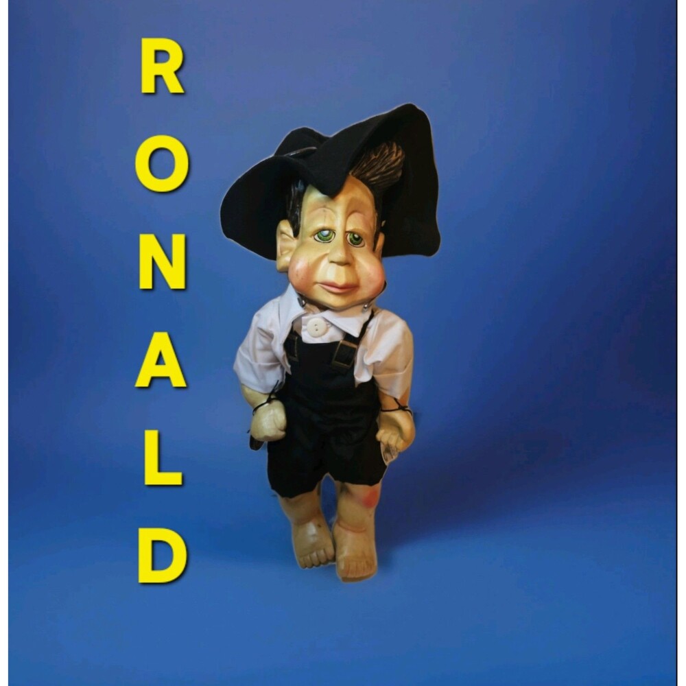 RONALD 🦋 1996 NABER KIDS DOLL Wood  273/300 Hillbilly 15" L@@K!